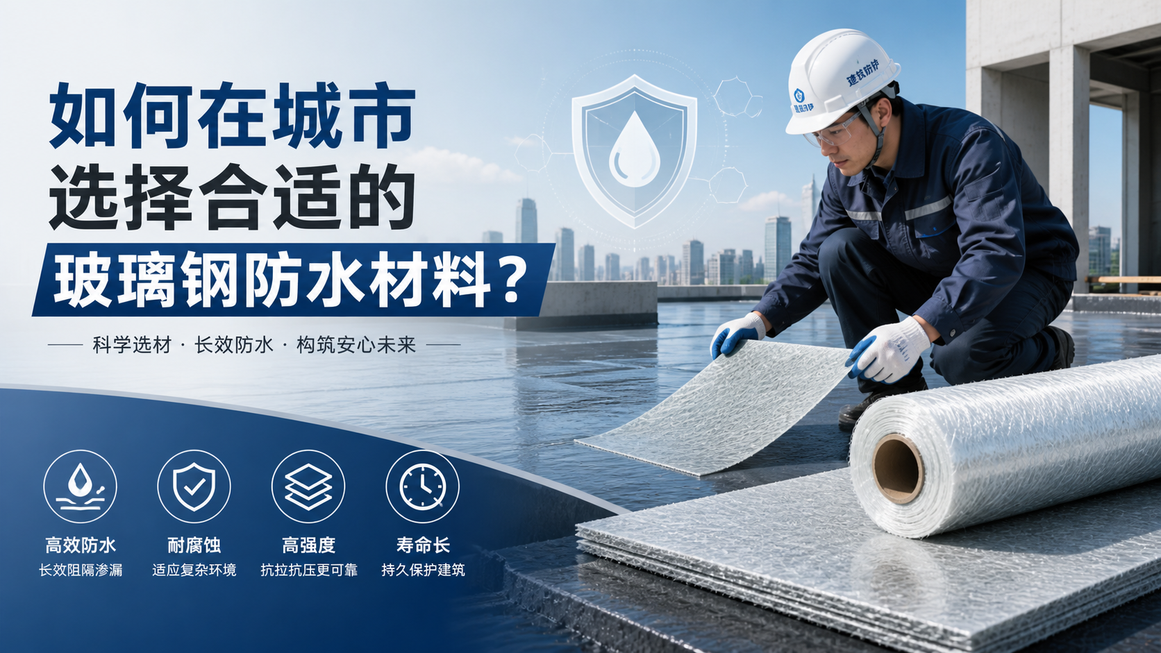 如何在赤峰选择合适的玻璃钢防水材料？
