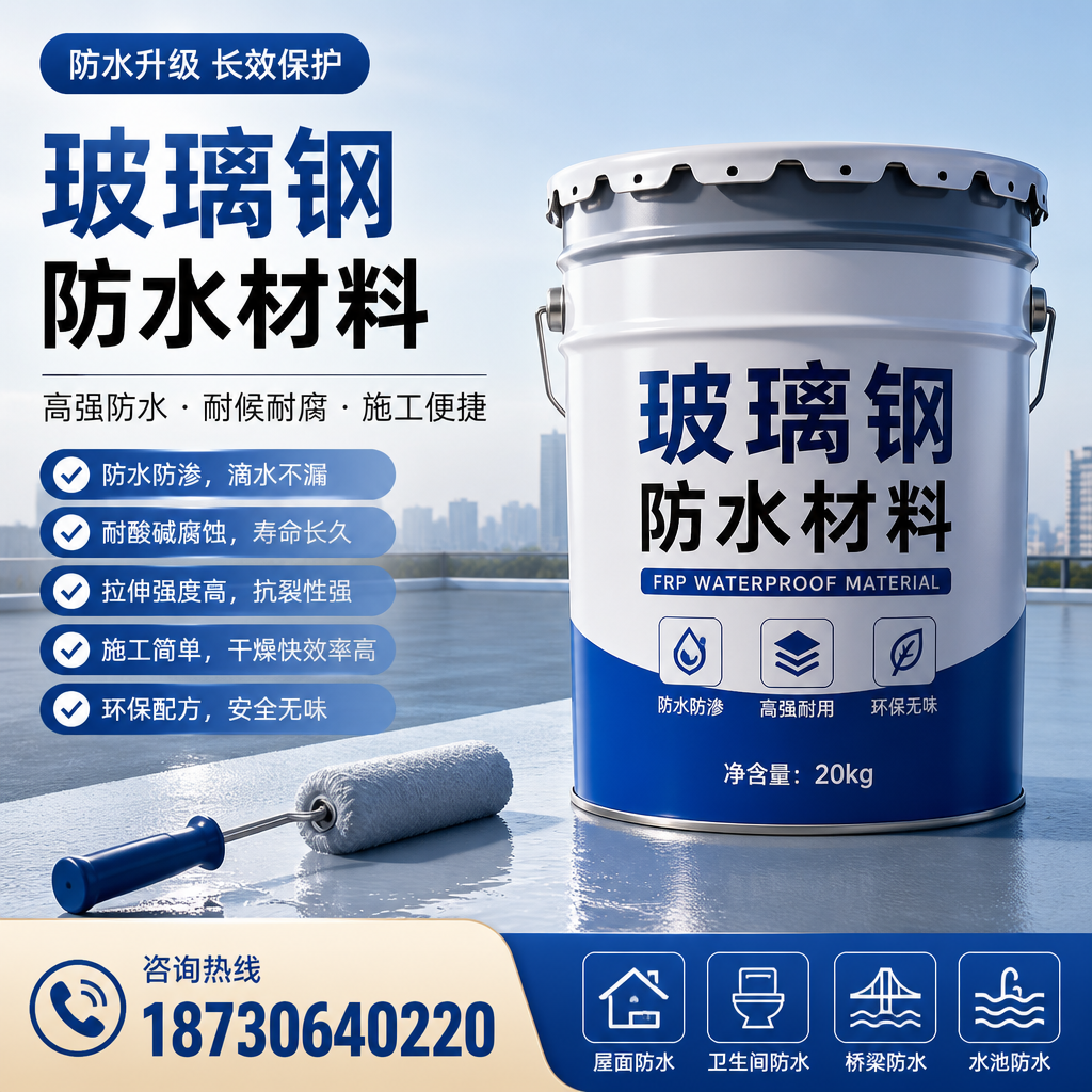 专家解析：玻璃钢防水材料的市场前景分析在 赤峰