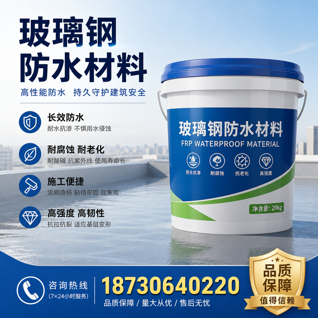专家解析：玻璃钢防水材料的市场前景分析在 赤峰