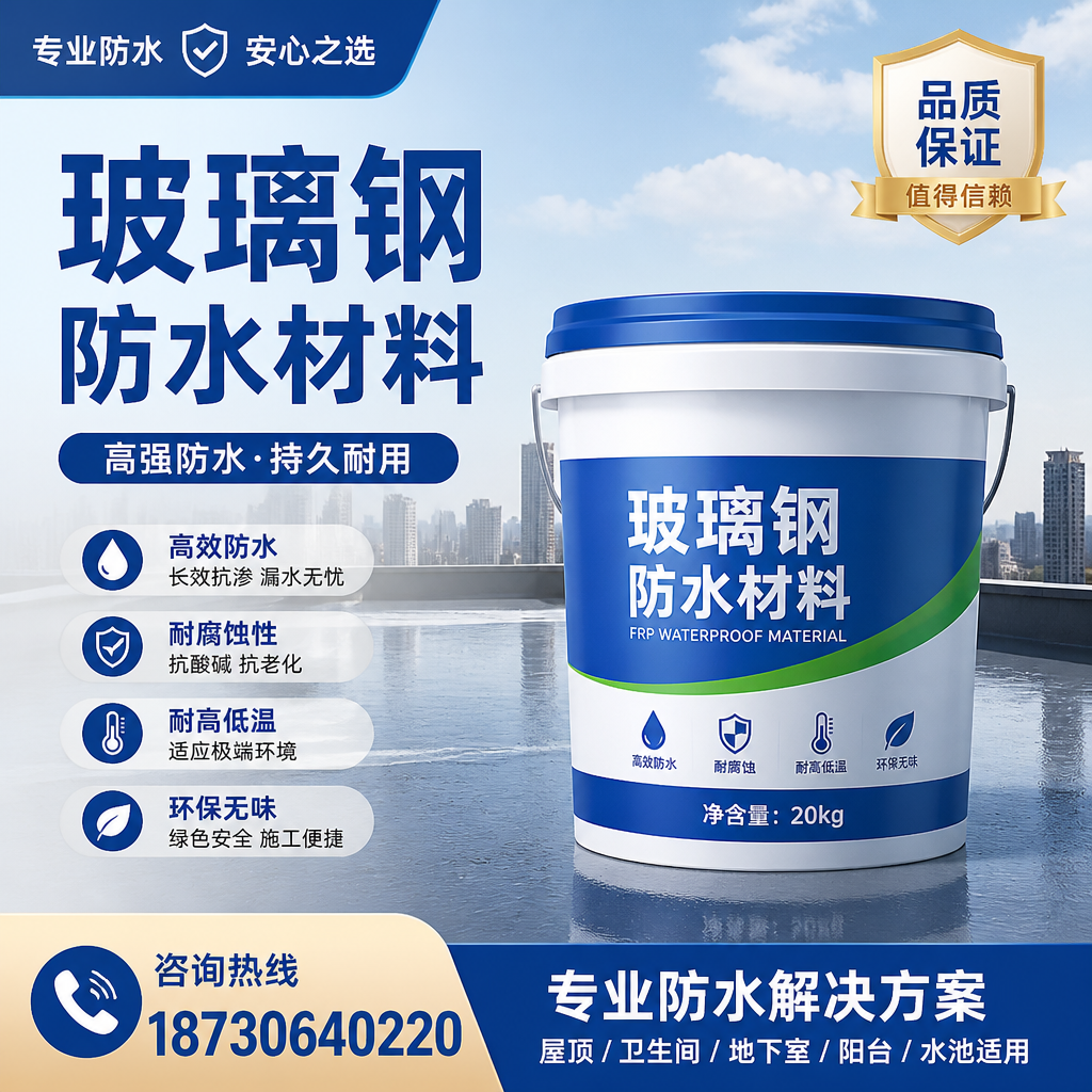 了解玻璃钢防水材料的市场趋势，赤峰 企业不可不知